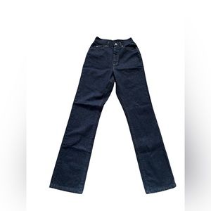 Vintage LL Bean Cotton Blue Jeans Denims High Rise Women’s Size 4T Made In USA